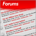 Get the latest gossip in the forums